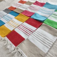 Servilletas de algodon hechas en Oaxaca