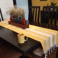 Camino de Mesa/Pie de Cama Artesanal.