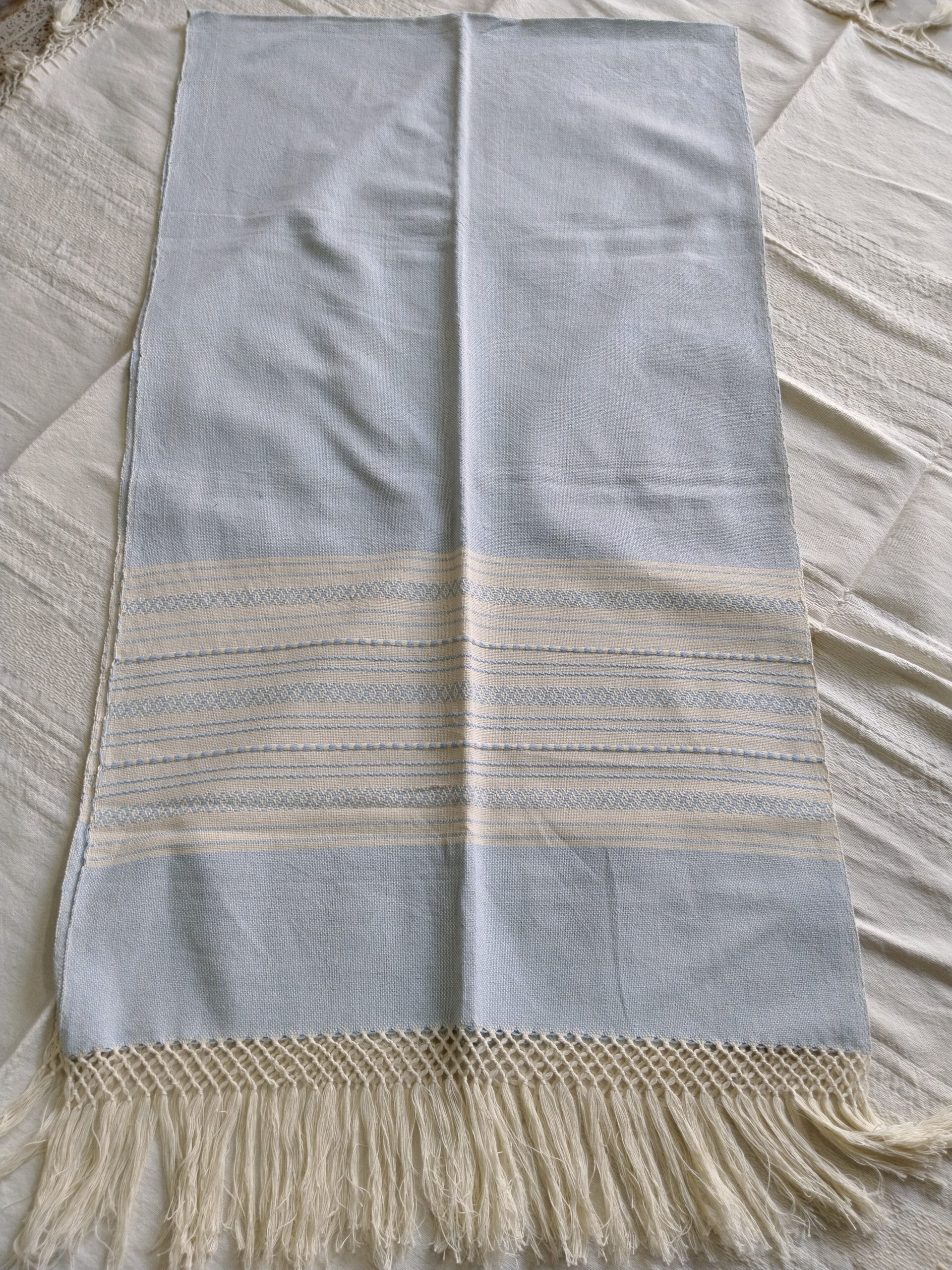 Rebozo Artesanal de Algodón para Cargar Bebés (Grande) 65cm de ancho x 2.50m y 3m de largo