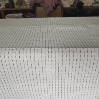 Mantel Artesanal de Oaxaca. Mantel Natural con Líneas Negras. Diseño Especial. Mantel Oaxaqueño para Mesa de 4, 6, 8 y 10 sillas. (copia)