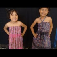 Paquete con 12 Vestidos Economicos de telar para Niña, Hechos a Mano, 100% Algodón.