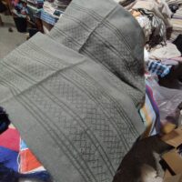 Par de Fundas para Almohada Estandar Funda rectangular (50x74cm). Color Verde Seco