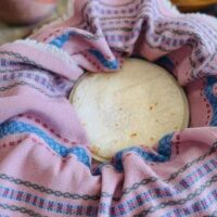 Servilleta grande para Tortilla de Mano o para Tlayuda. Servilletas originales de Oaxaca para canastas.