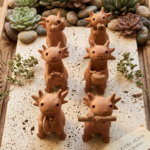 Ajolotes de barro músicos. Recuerdos originales del Mundial México 2026. Piezas Artesanales personalizadas para el Mundial México 2026 - Artesanías Arely